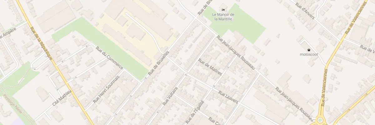 Plan du 65 Rue Voltaire à Caudry