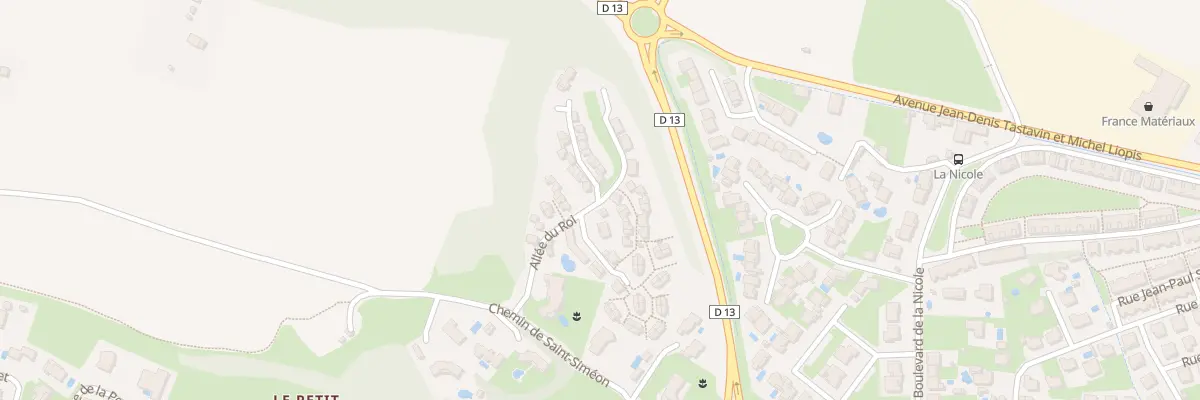 Plan du 45 Res le Coteau de Moliere à Pézenas