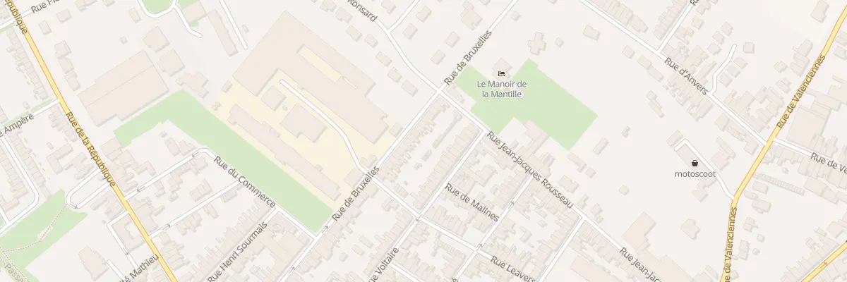 Plan du 82 Rue de Bruxelles à Caudry