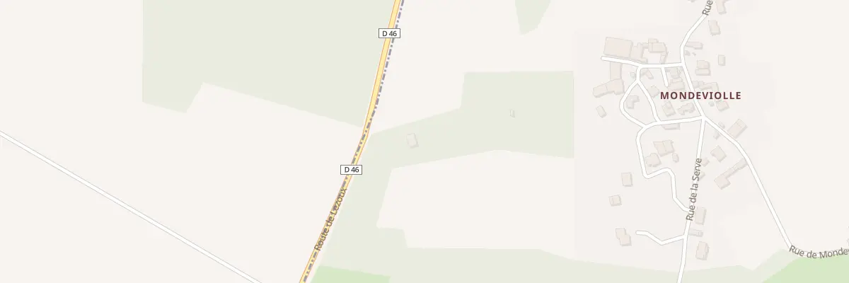 Plan du 1 Fougeras à Orléat