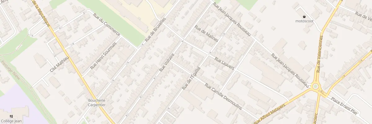 Plan du 58 Rue Camille Desmoulins à Caudry