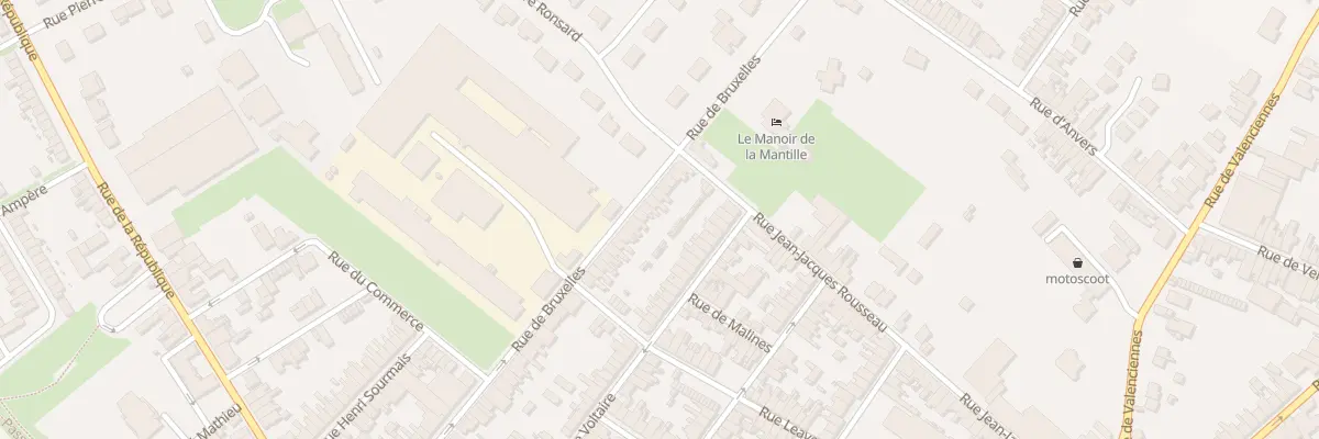 Plan du 84 Rue de Bruxelles à Caudry