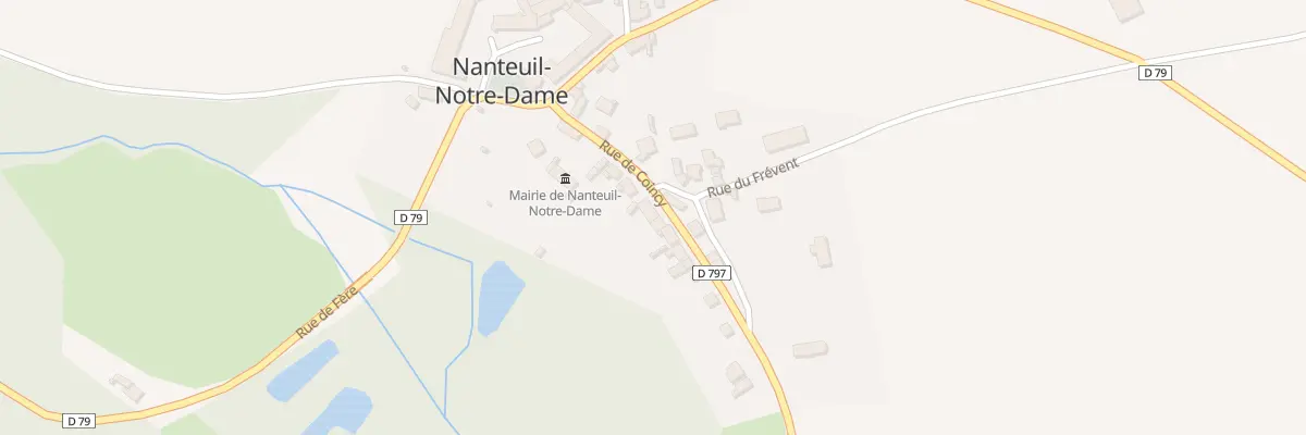 Plan du 10 Rue de Coincy à Nanteuil-Notre-Dame