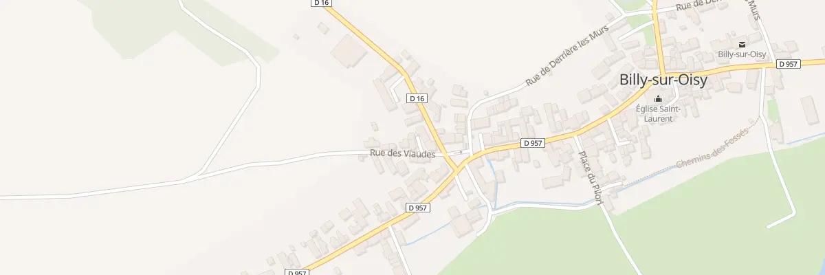 Plan du 3 Rue des Viaudes à Billy-sur-Oisy