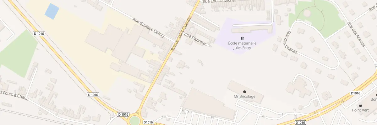 Plan du 223A Rue de Saint-quentin à Caudry