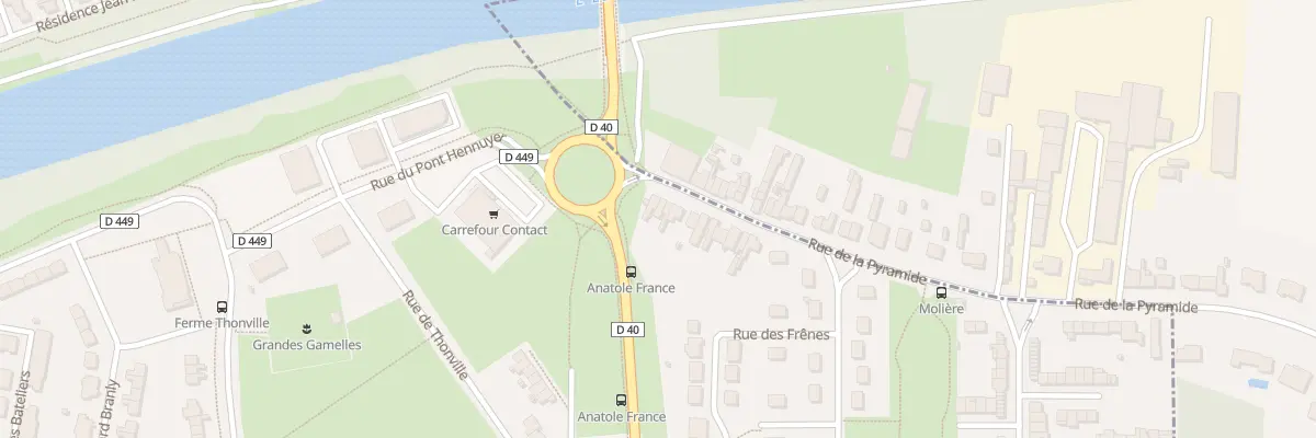 Plan du 948 Rue de la Pyramide à Denain