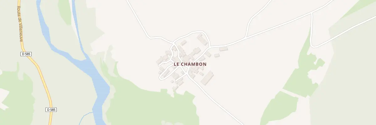 Plan du 5094A Le Chambon à Blassac