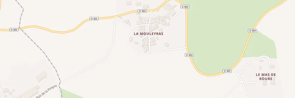 Plan du 5059 La Mouleyras à Bongheat