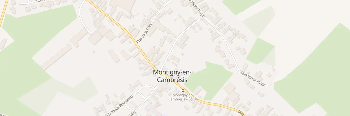 Plan du 2 Rue Pasteur à Montigny-en-Cambrésis
