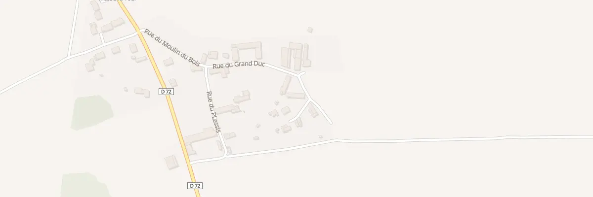 Plan du 6 Rue du Grand Duc à Beauchery-Saint-Martin