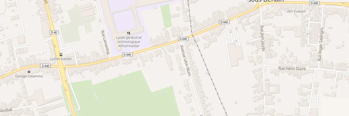 Plan du 174 Rue Paul Elie Casanova à Denain