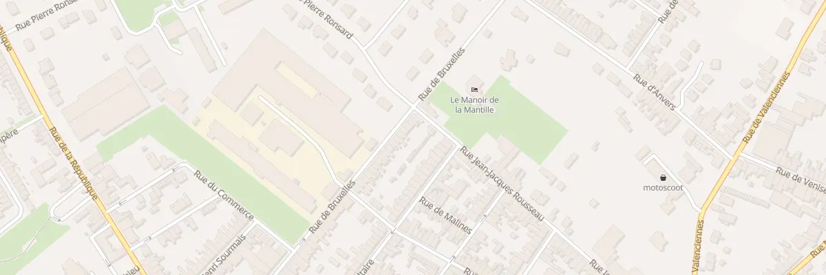 Plan du 90 Rue de Bruxelles à Caudry