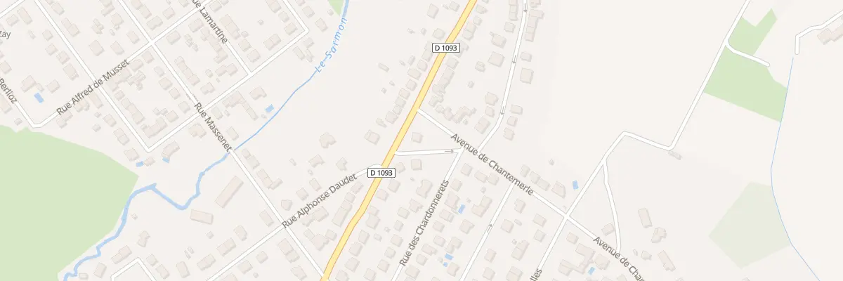 Plan du 2 Rue des Passereaux à Bellerive-sur-Allier