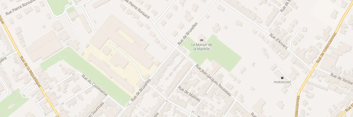 Plan du 92 Rue de Bruxelles à Caudry