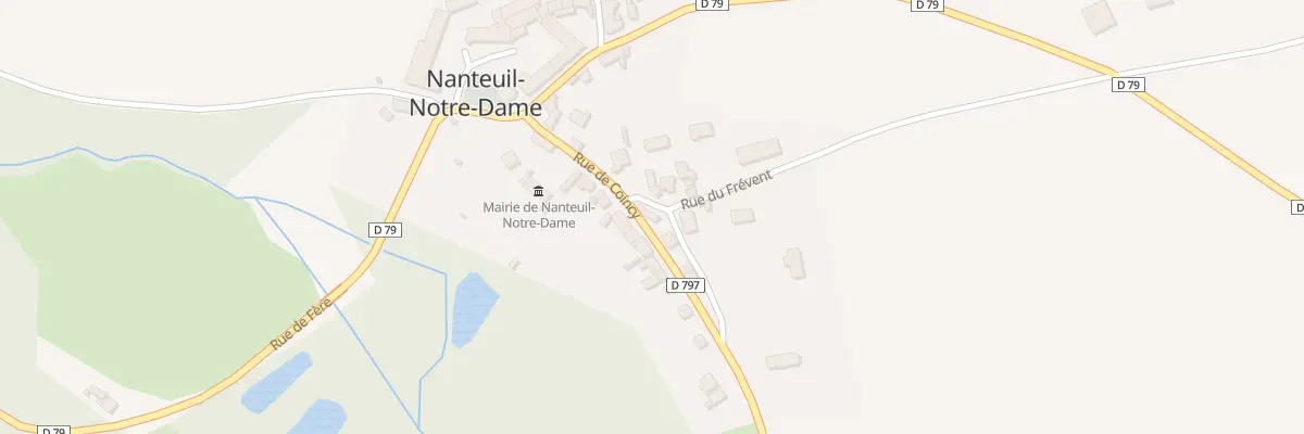 Plan du 7 Rue de Coincy à Nanteuil-Notre-Dame