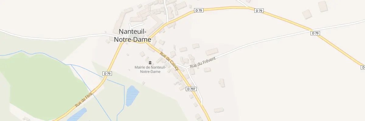 Plan du 4 Rue du Frévent à Nanteuil-Notre-Dame