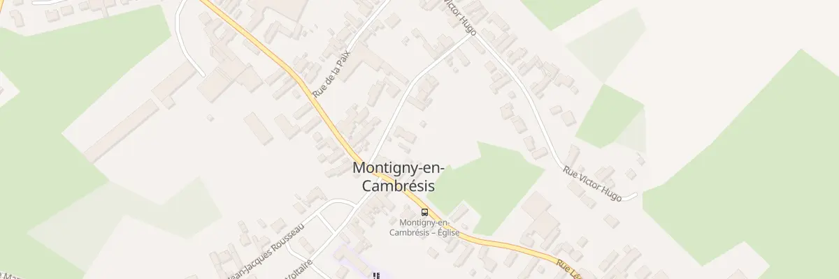 Plan du 1 Rue Gambetta à Montigny-en-Cambrésis