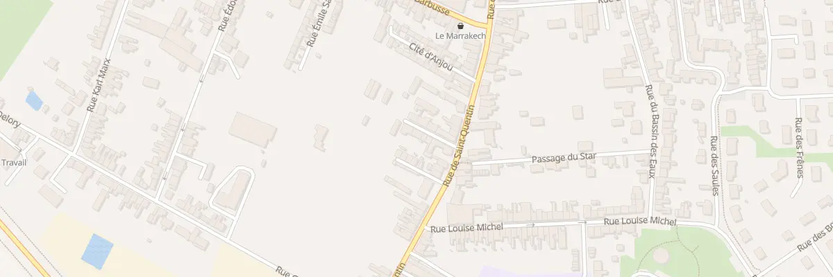 Plan du 218Q Rue de Saint-quentin à Caudry