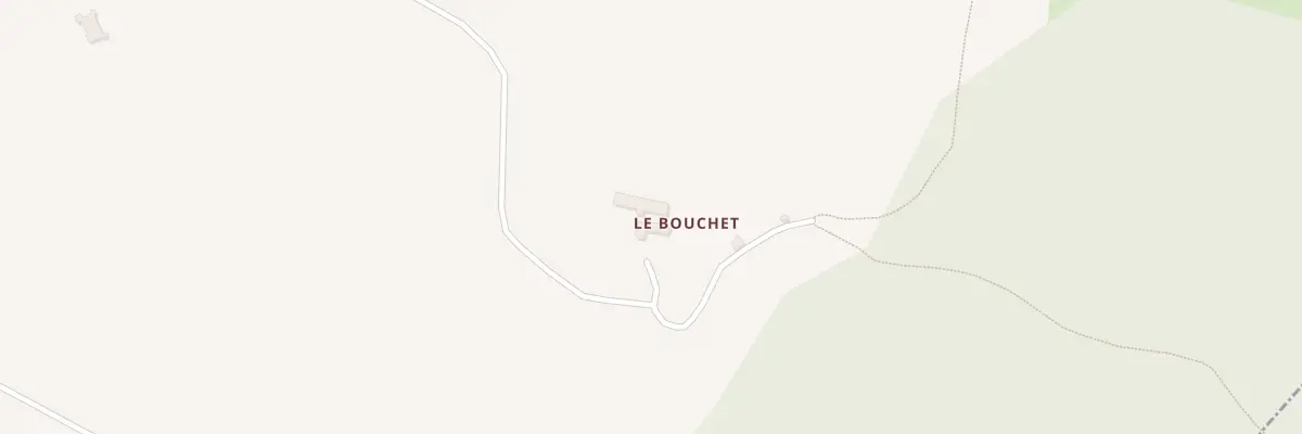 Plan du 5111 Le Bouchet à Lachamp-Ribennes