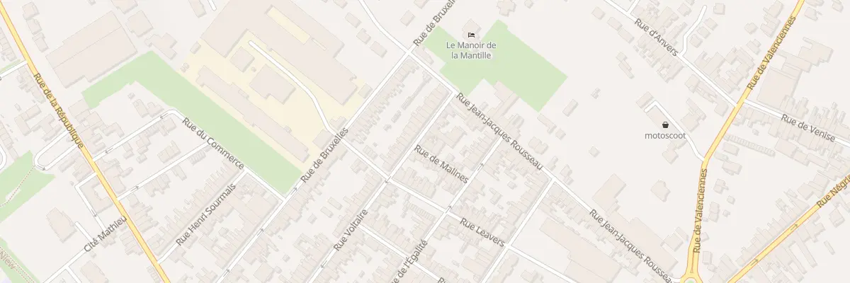 Plan du 70 Rue Voltaire à Caudry