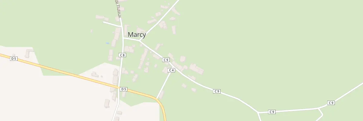 Plan du 38 Le Bourg à Marcy