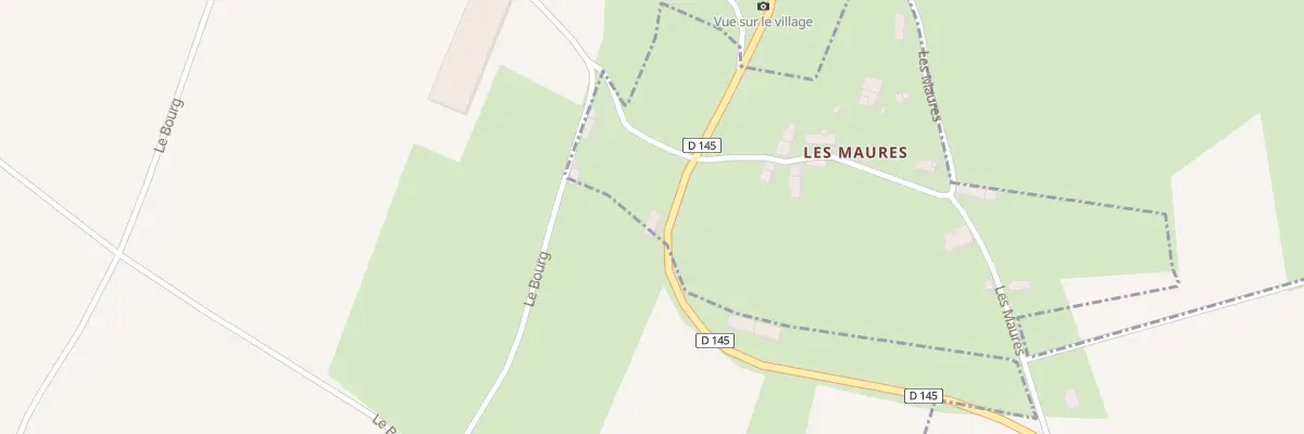 Plan du 8 Les Maures à Montenoison