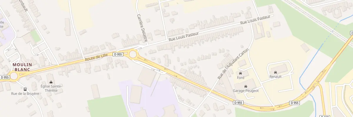 Plan du 301 Rue Louis Pasteur à Saint-Amand-les-Eaux