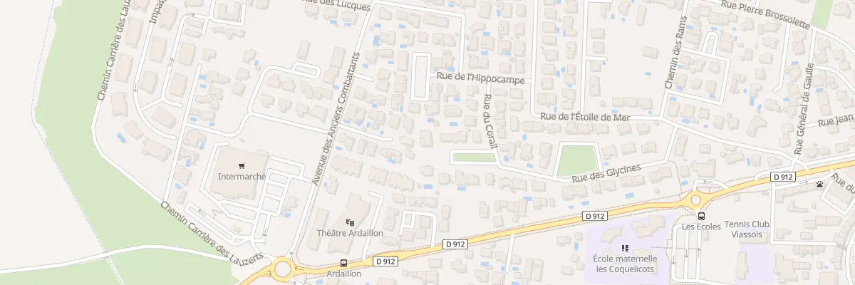Plan du 17 Rue des Glycines à Vias