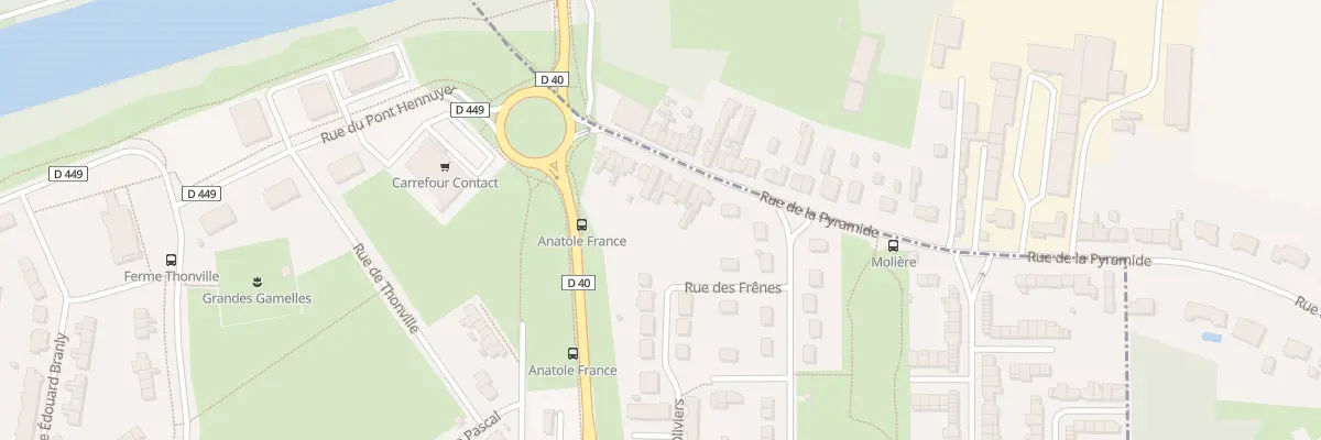 Plan du 996 Rue de la Pyramide à Denain