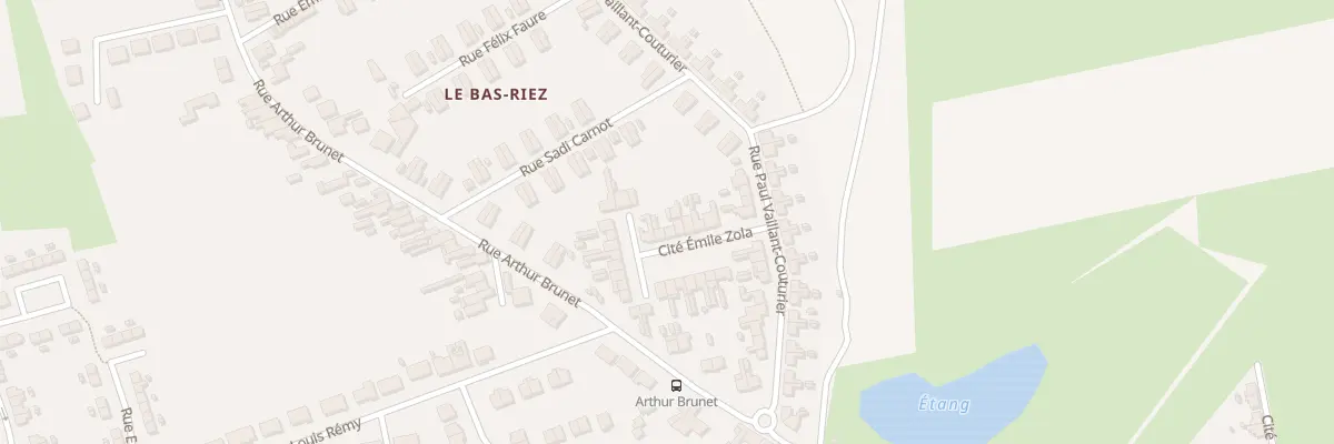 Plan du 9 Cité Emile Zola à Haveluy