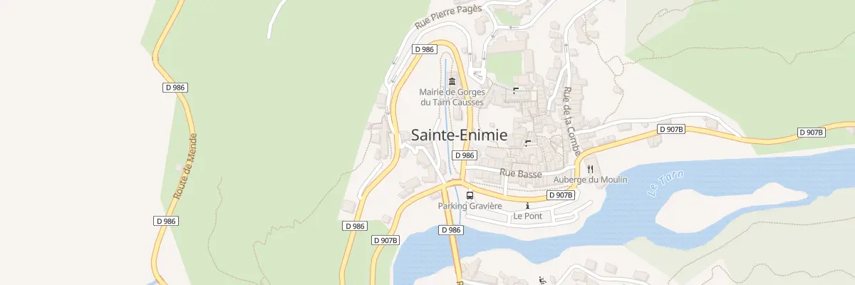 Plan du 5020 Rue des Tendes à Gorges du Tarn Causses