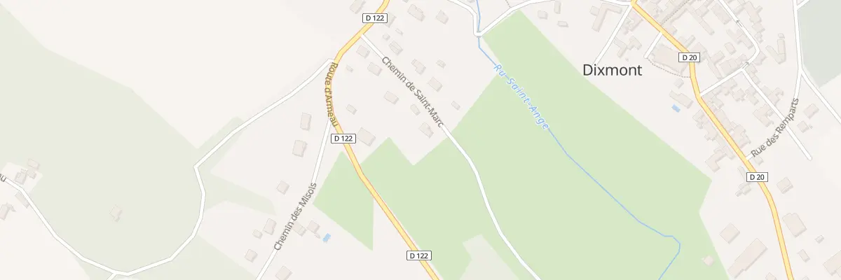 Plan du 10 Che de Saint Marc à Dixmont
