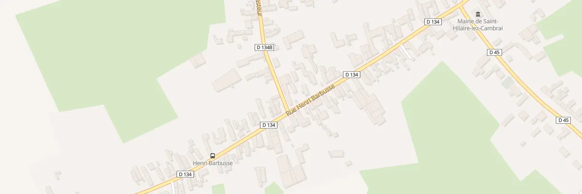 Plan du 40 Rue Henri Barbusse à Saint-Hilaire-lez-Cambrai