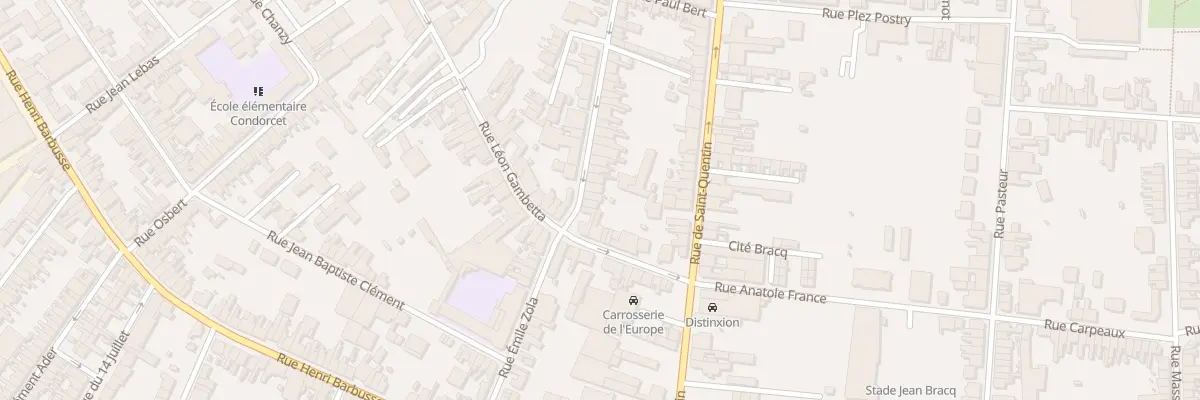 Plan du 115 Rue de la Paix à Caudry
