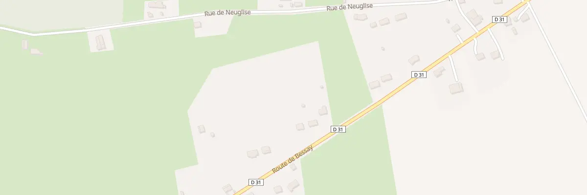 Plan du 107 Rte de Bessay à Neuilly-le-Réal