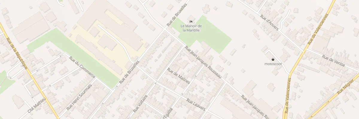 Plan du 76 Rue Voltaire à Caudry