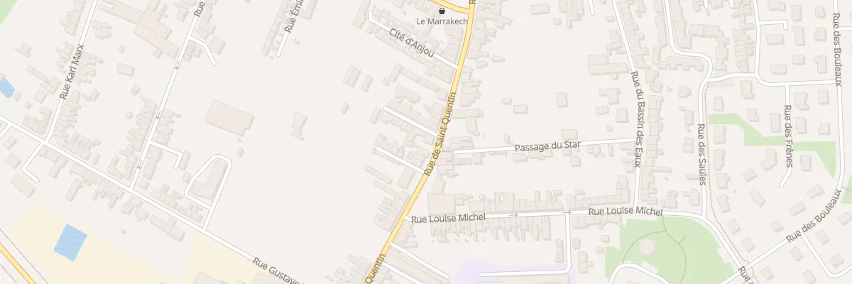 Plan du 218 Rue de Saint-quentin à Caudry
