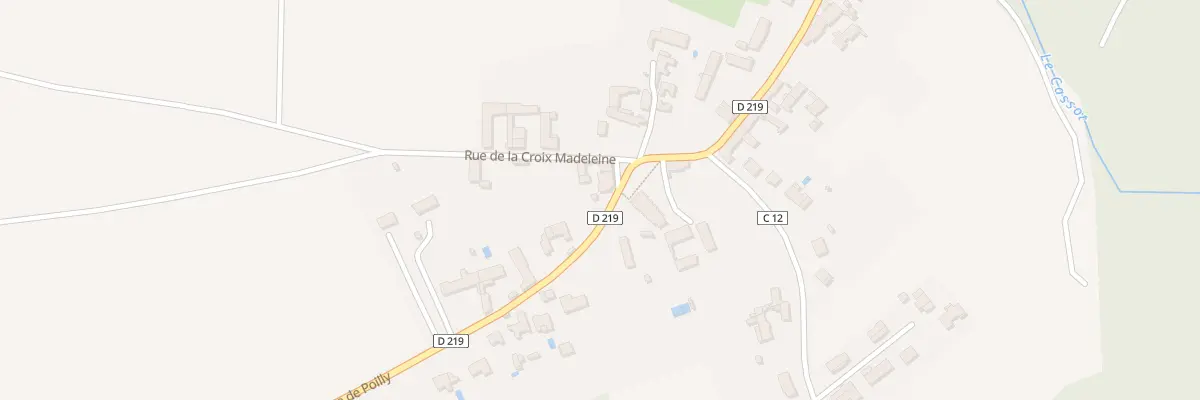 Plan du 4 Pl de l’Eglise à Valravillon