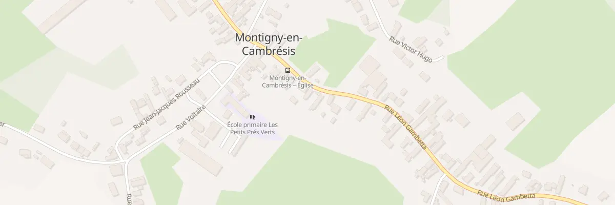 Plan du 12 Rue Gambetta à Montigny-en-Cambrésis