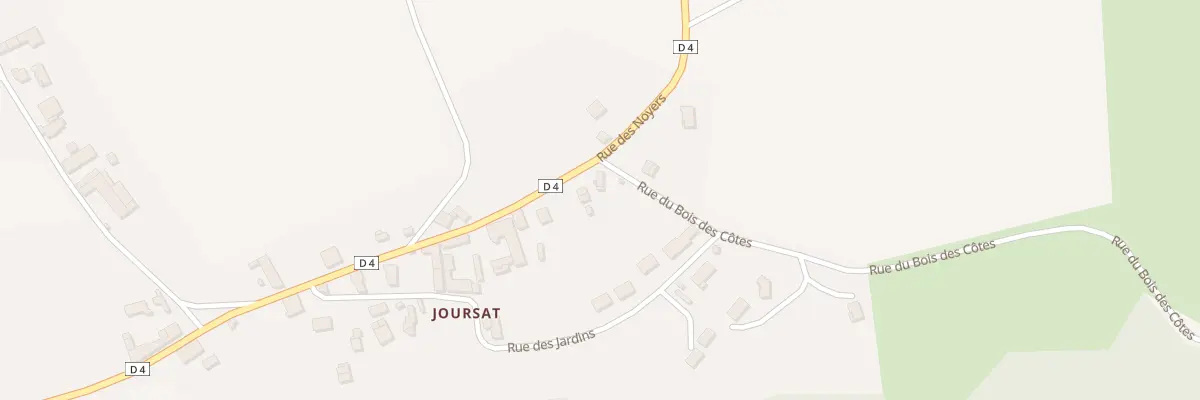 Plan du 12 Rue des Noyers à Vinzelles