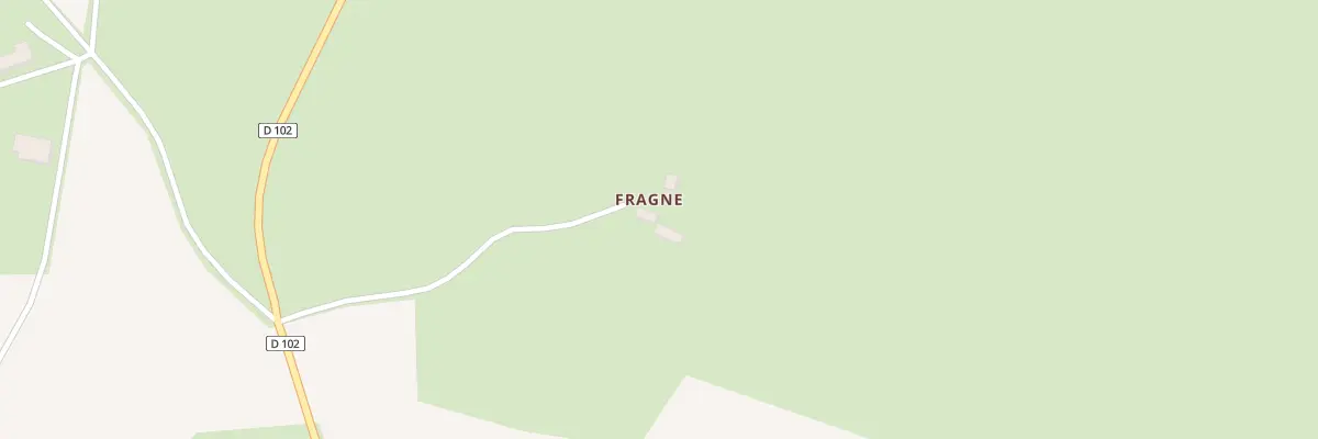 Plan de Che de Fragne à Varzy