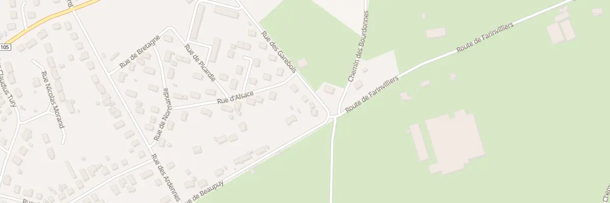 Plan du 9006 Che de Garebois à Varennes-sur-Allier