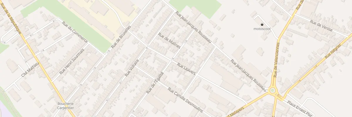 Plan du 18 Rue Leavers à Caudry