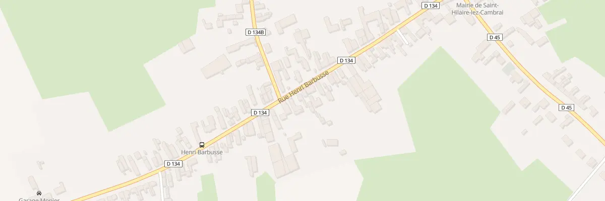 Plan du 33 Rue Henri Barbusse à Saint-Hilaire-lez-Cambrai
