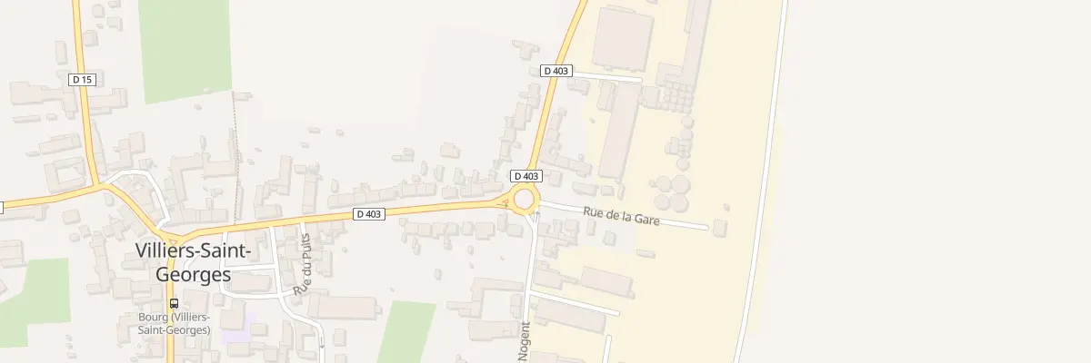 Plan du 53 Rue de la Gare à Villiers-Saint-Georges