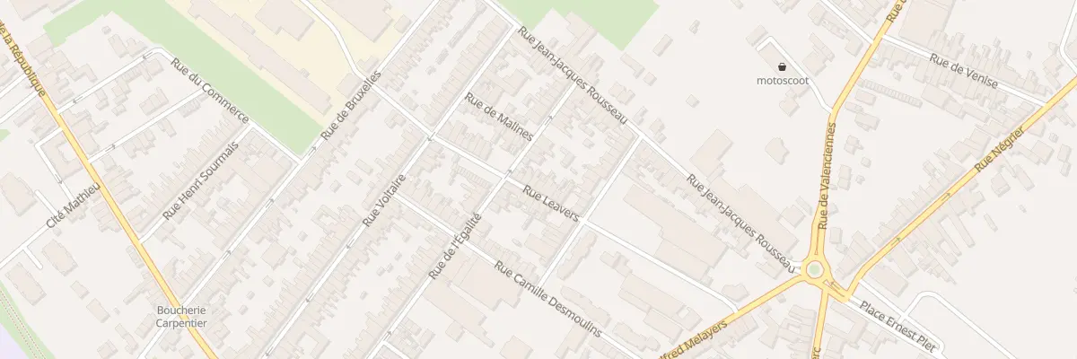Plan du 14 Rue Leavers à Caudry