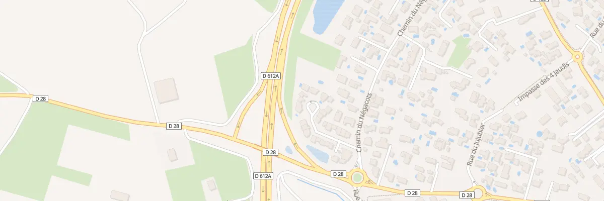 Plan du 32 Rue du Clos du Romarin à Bessan