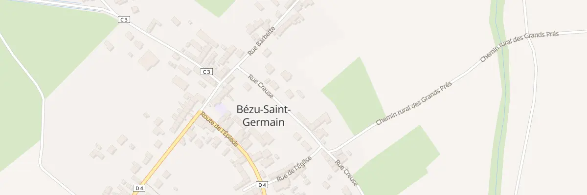 Plan du 5 Rue Creuse à Bézu-Saint-Germain