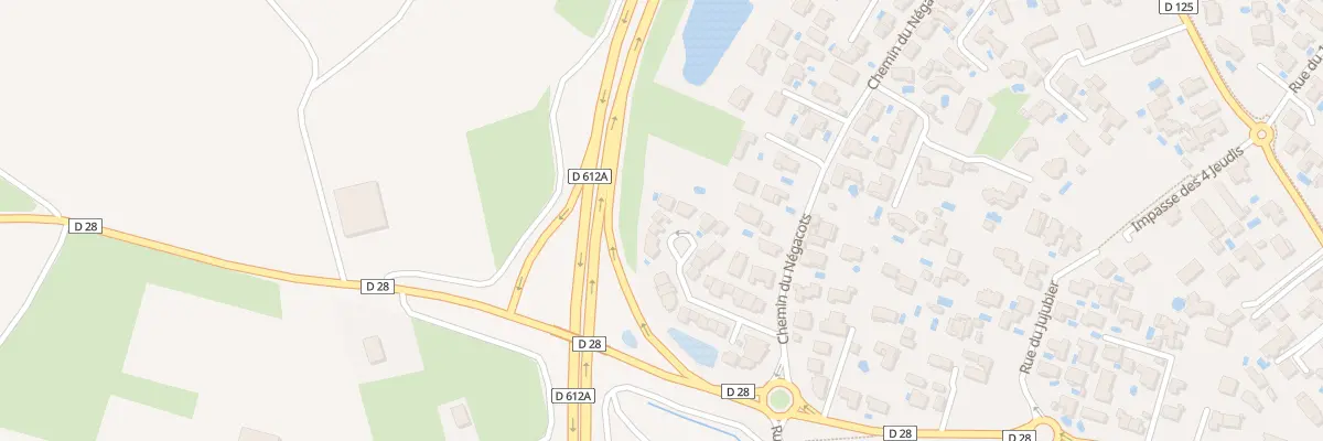 Plan du 30 Rue du Clos du Romarin à Bessan
