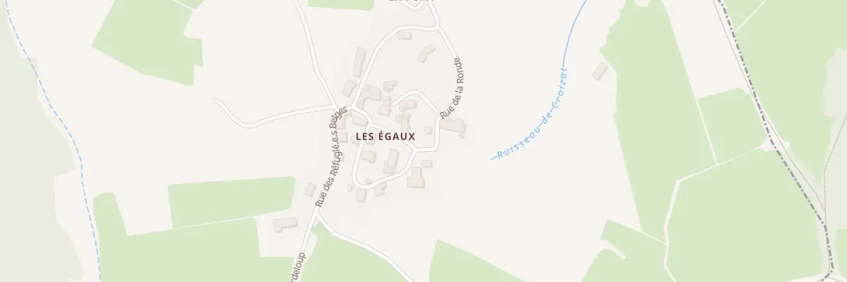 Plan du 5131 Les Egaux à Fayet-le-Château